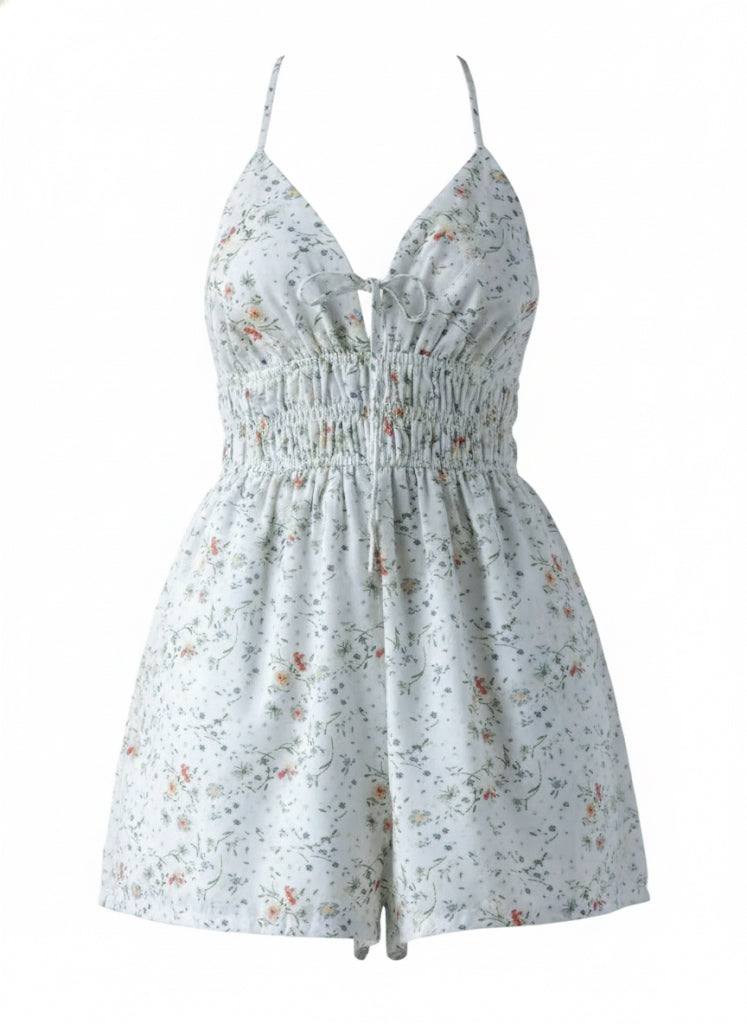 Daisy Multi Flower Romper