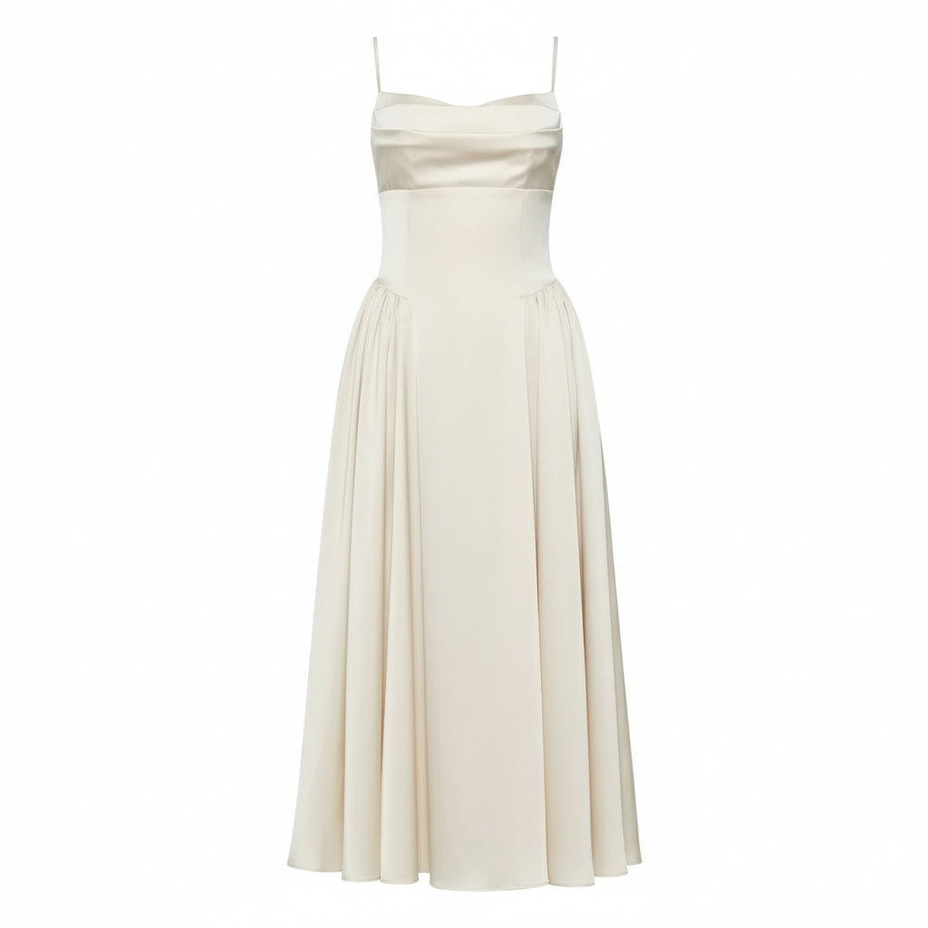 Satin Sweetheart Dress