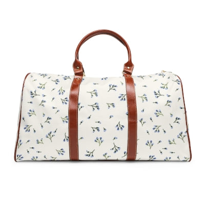 Blue Floral Travel Bag