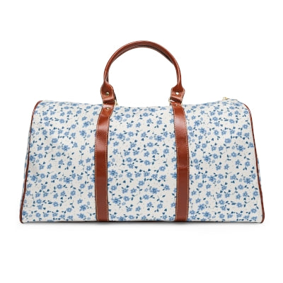 Blue Floral Travel Bag