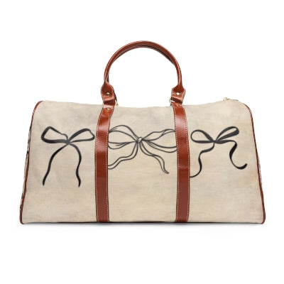 Black Ribbon Travel Bag