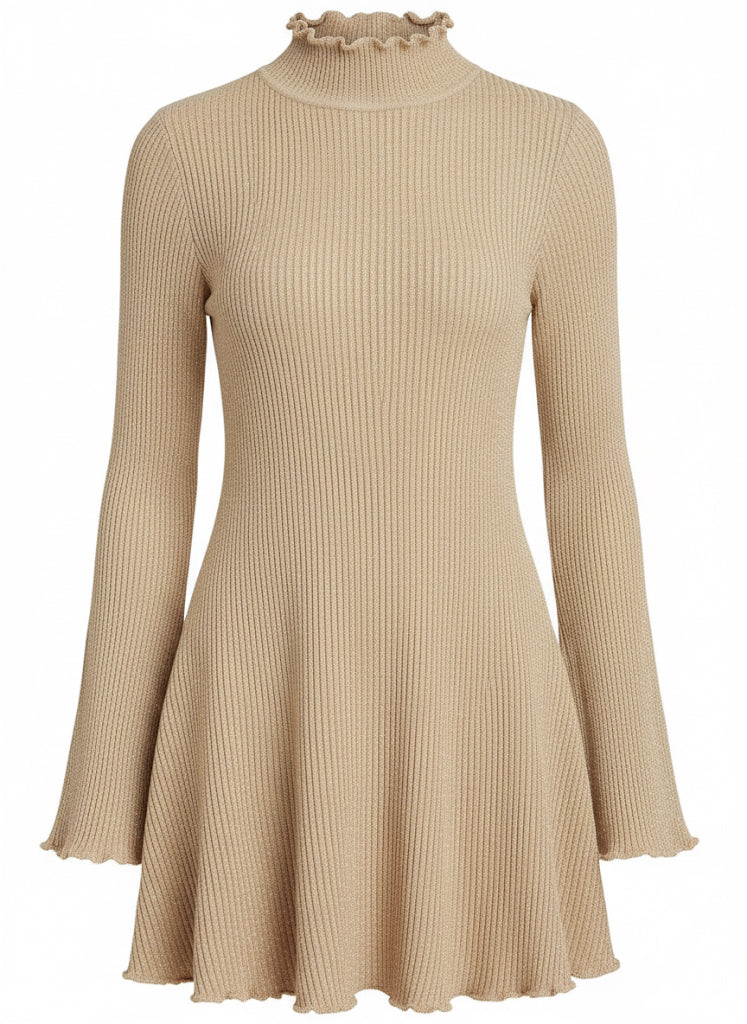 Fawn Knit Mini Dress